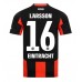 Eintracht Frankfurt Hugo Larsson #16 Hjemmedrakt 2025-26 Korte ermer